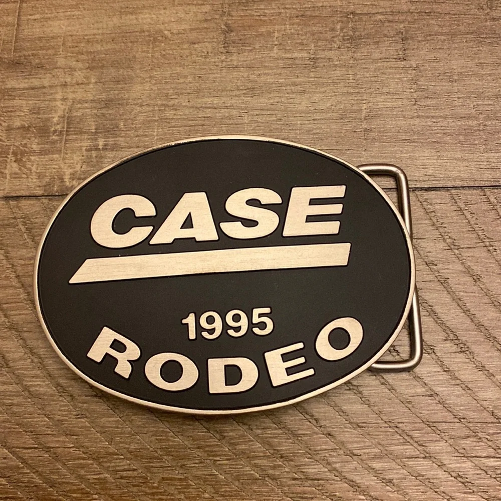 Vintage 1995 Case Rodeo Belt Buckle - Picture 1 of 4